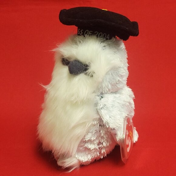 Ty Beanie Baby Class of 2004 The Owl Plush Toy Stuffed Animal - Picture 13 of 13